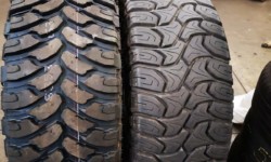 Reifenvergleich - 37" (links) zu 35" (rechts) für 20 Zoll Felge